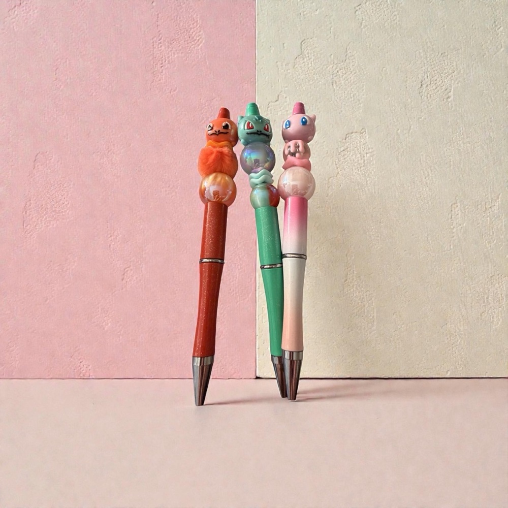 Pokemon Character Pen Trio
